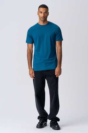 Basic T-shirt - Bleu Pétrole