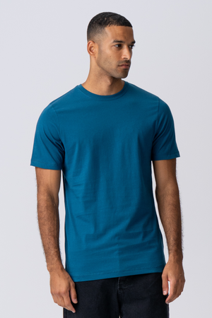 Basic T-shirt - Bleu Pétrole