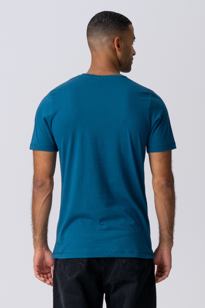 Basic T-shirt - Bleu Pétrole