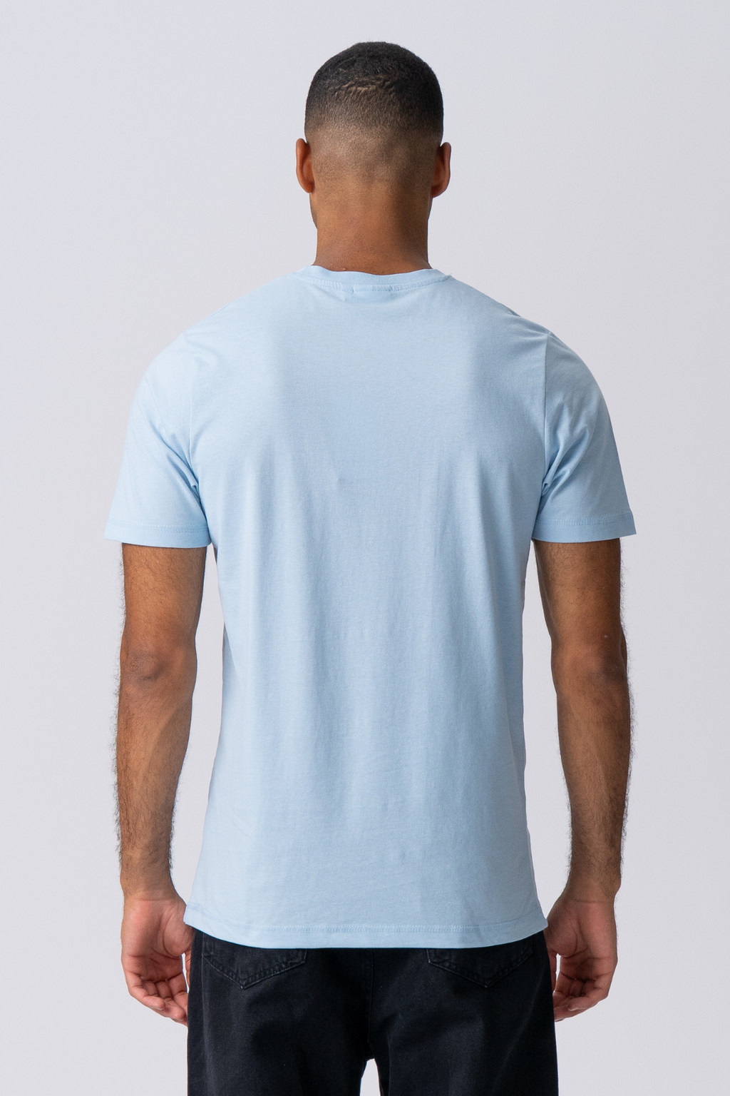 Basic T-shirt - Bleu clair