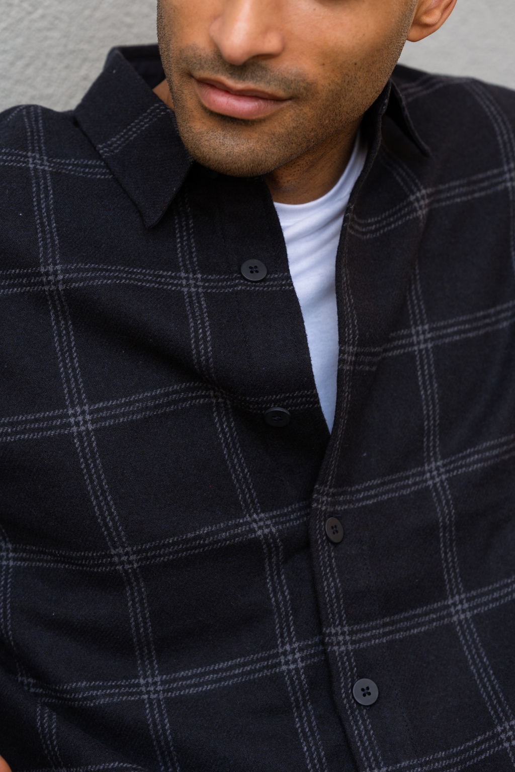 Tristan Overshirt - Dark Navy