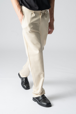 Performance Pants Wide -Beige