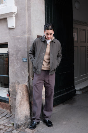 Veste Courte Zippée - Vert Foncé