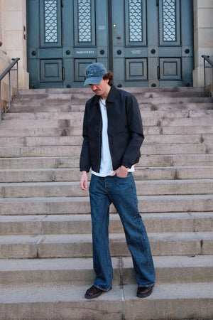 Veste courte zippée - Marine