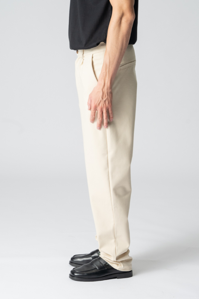 Performance Pants Wide -Beige