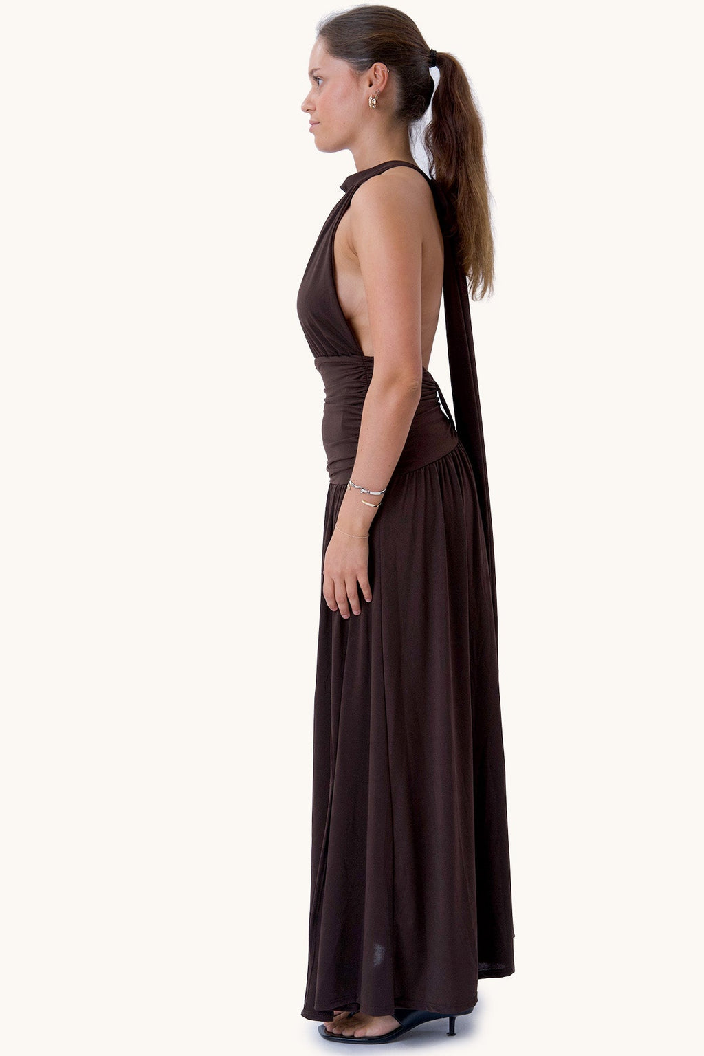 Robe Olivia - Marron