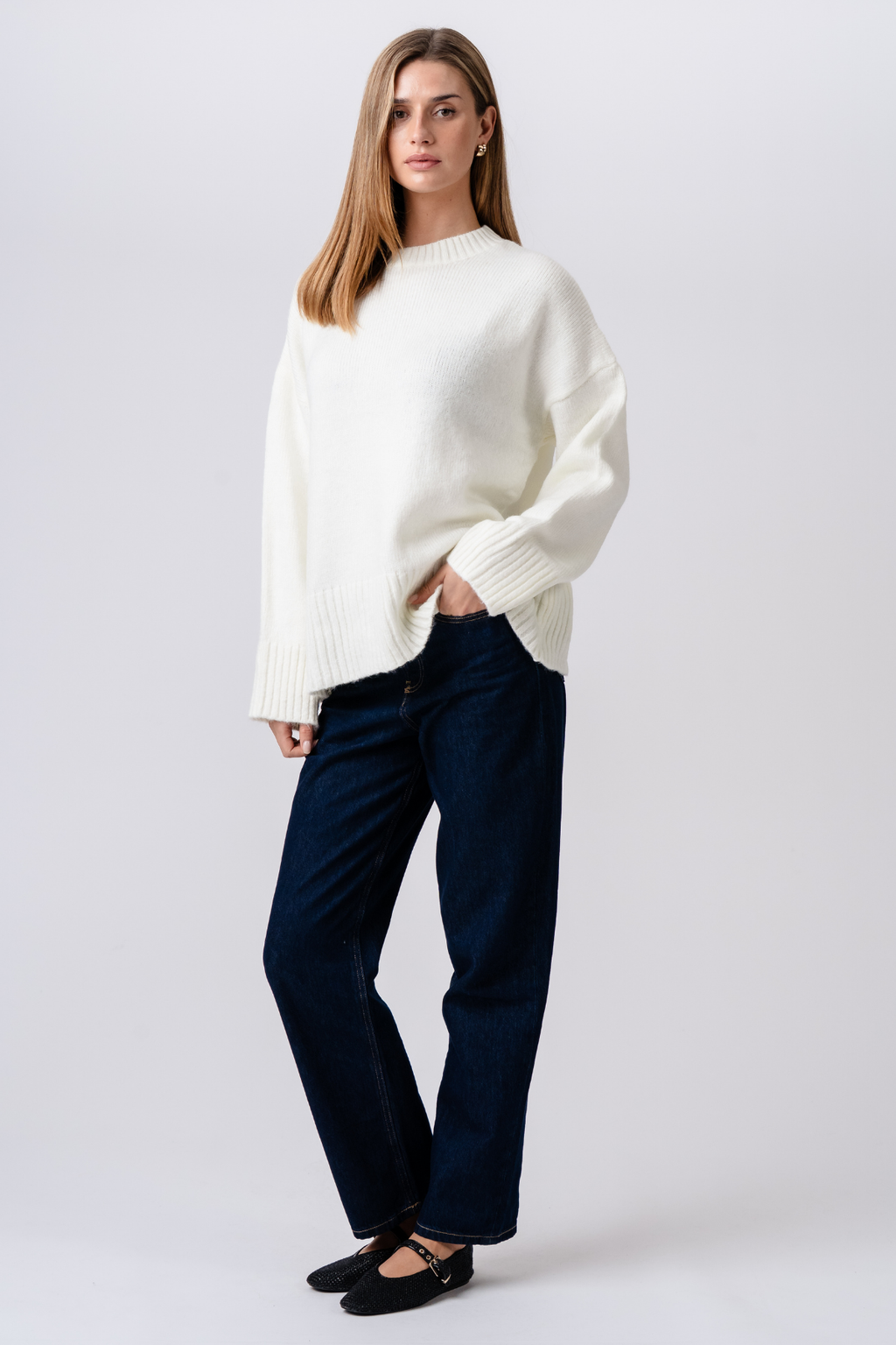Martina Knit - Blanc