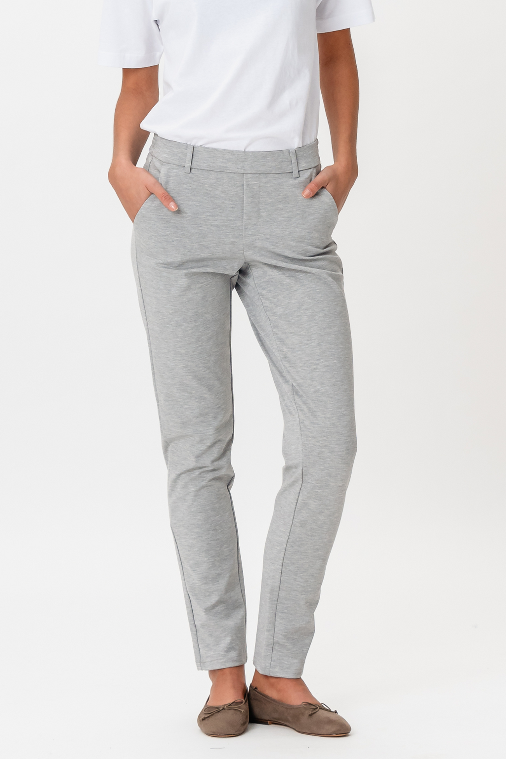 Haylie Pants - Light Grey