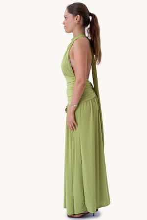 Robe Olivia - Vert
