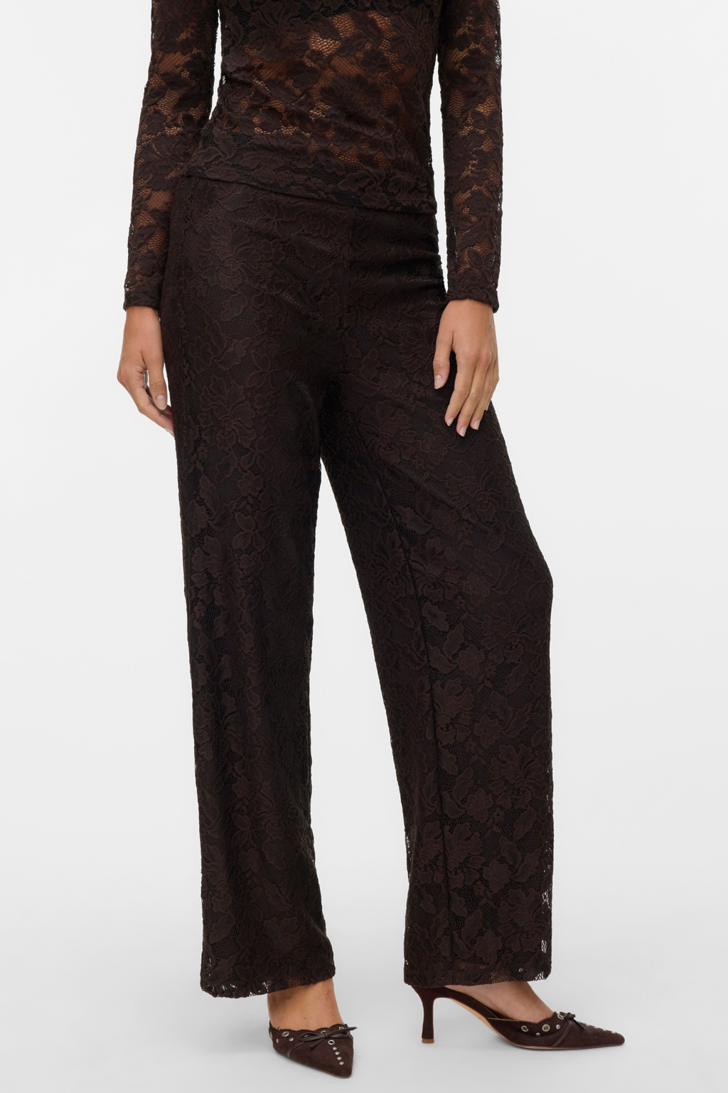 Pantalon large de Neline - Torte au chocolat