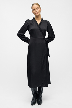 Chilli Wrap Dress - Black