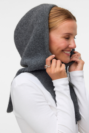 Elena Balaclava - Dark Grey Melange
