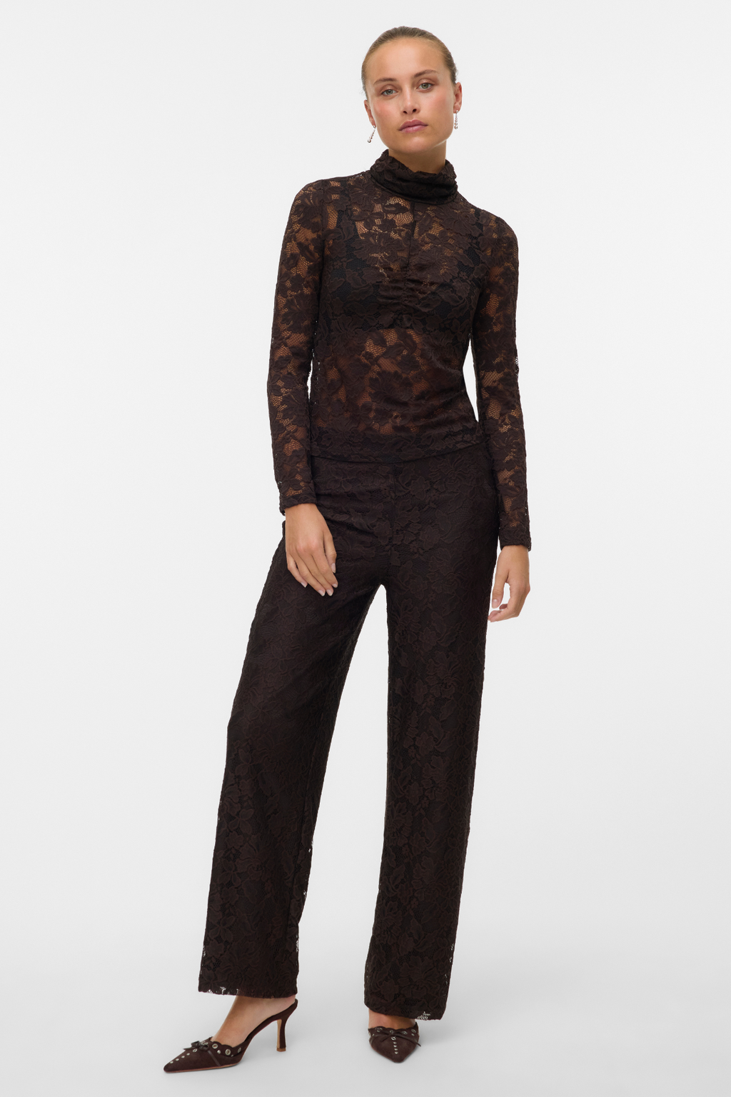 Pantalon large de Neline - Torte au chocolat