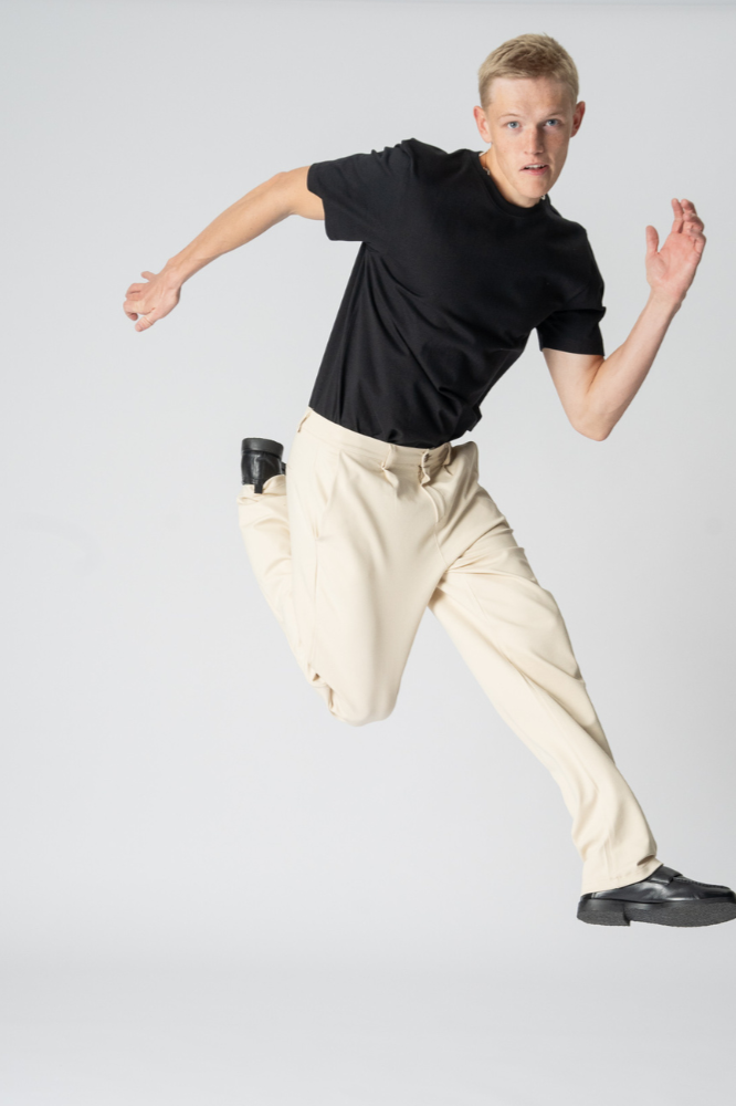 Performance Pants Wide -Beige