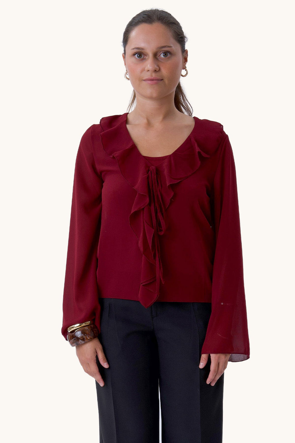 Blouse Alba - Bordeaux