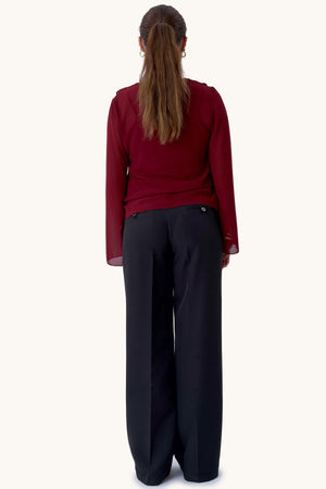 Blouse Alba - Bordeaux