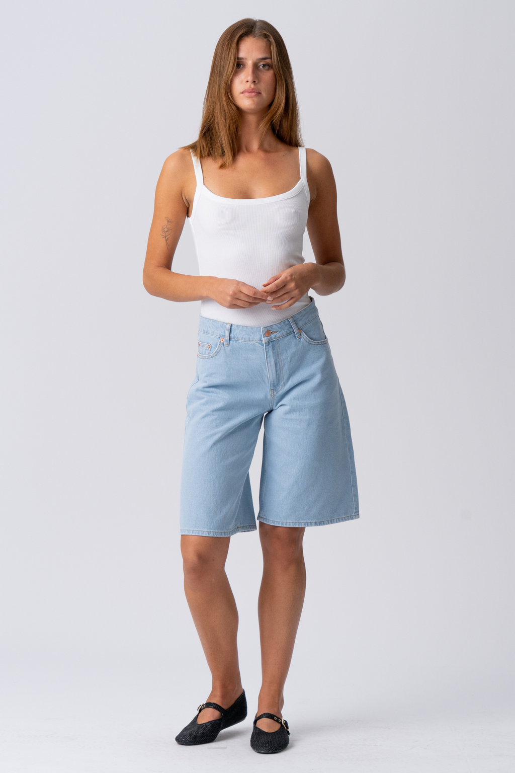 Denim Jorts - Denim bleu clair
