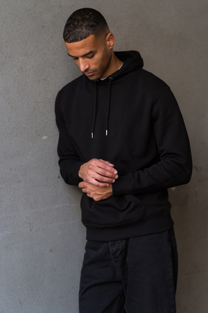 Sweatshirt à capuche - Noir