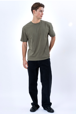 Heavy Boxfit Tee - Olive