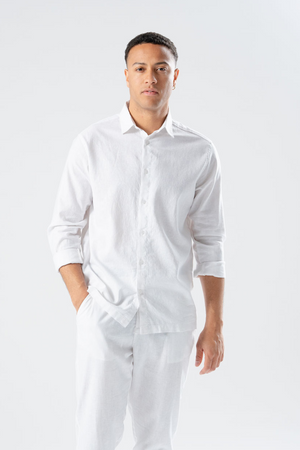 Linen Shirt - White