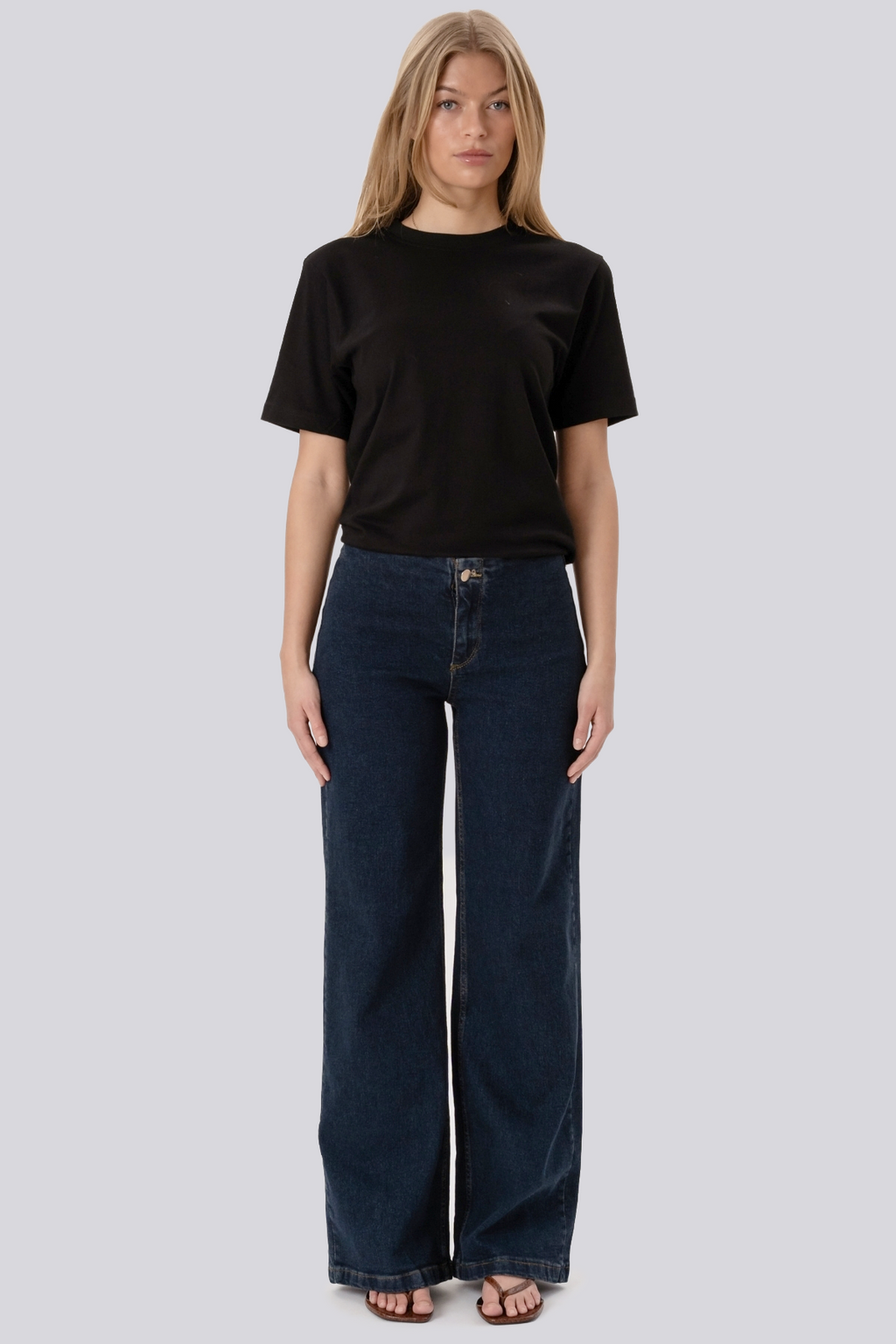 Miley Wide Jeans - Dark Blue