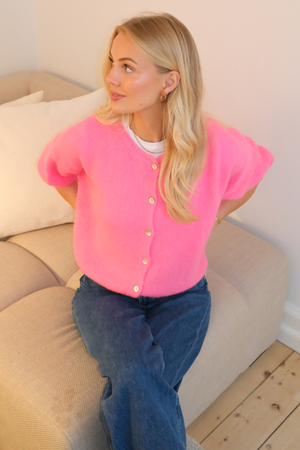 Tricot à manches courtes Mary - Rose bébé