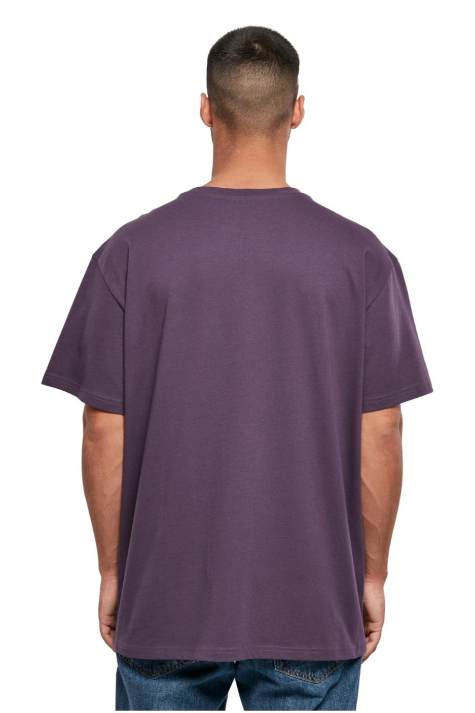 Heavy Oversized T-shirt - Purple Night