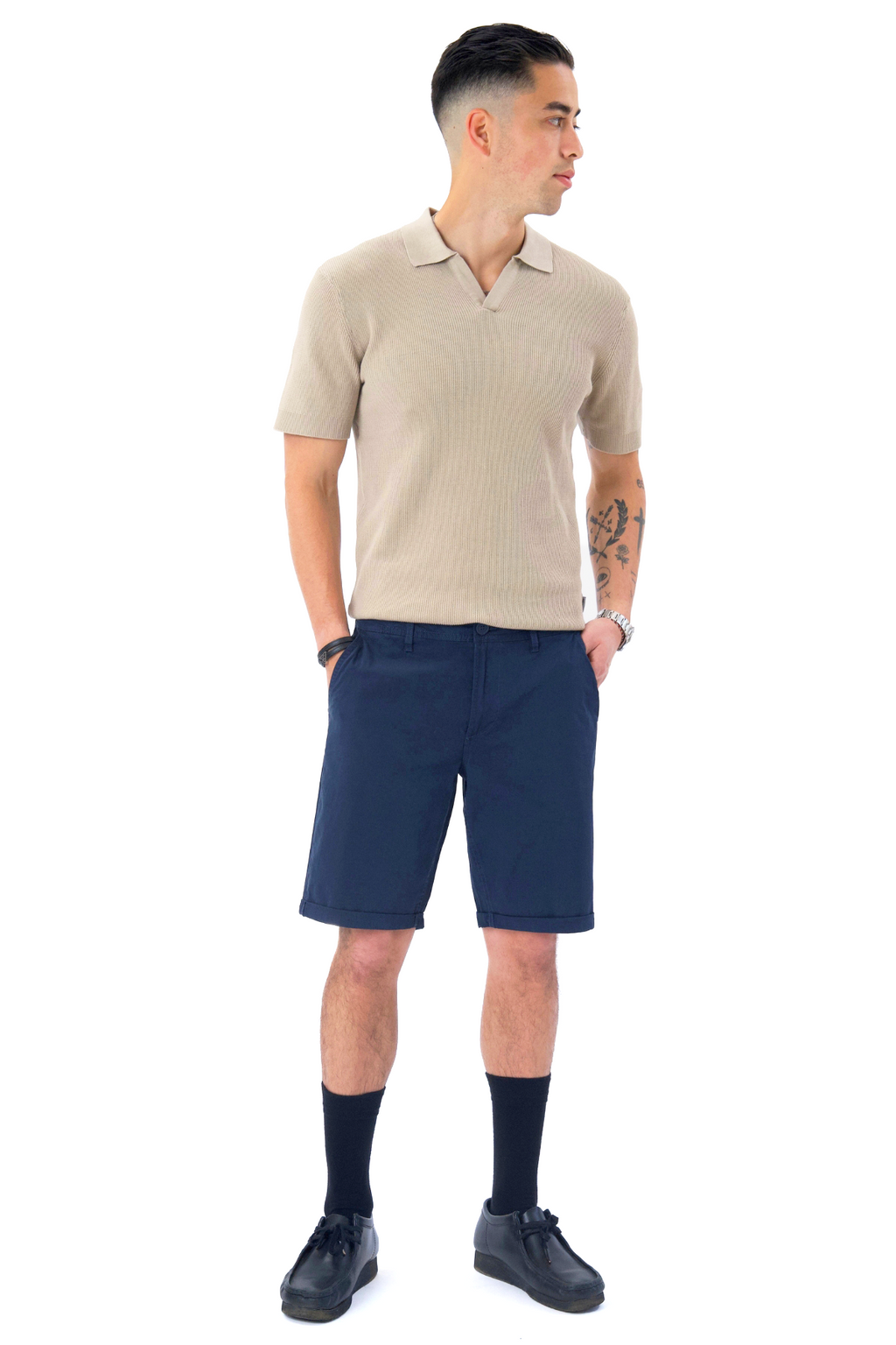 Chino Shorts - Marine