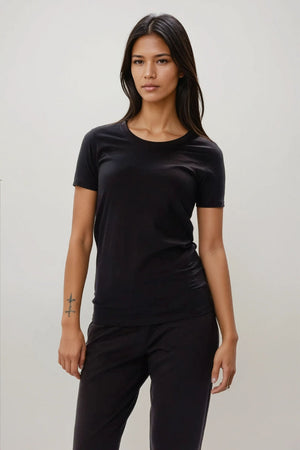 T-shirt ajusté - noir