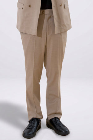 Classique Pants - Beige Mélange