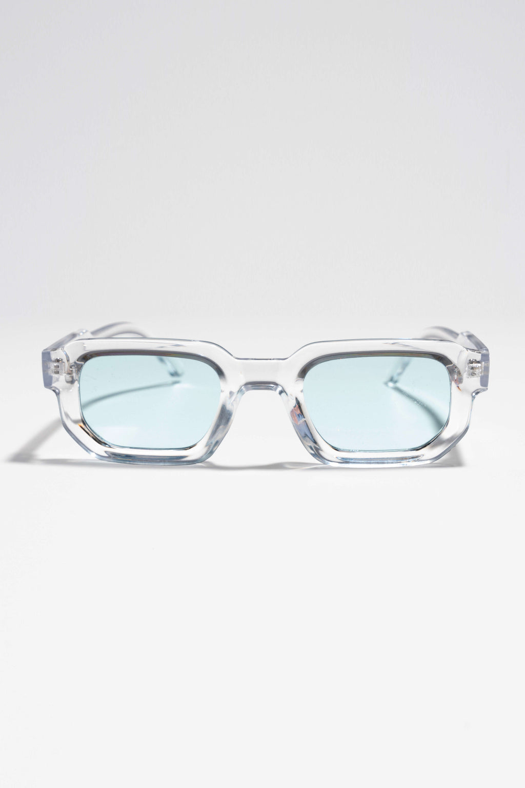 Izzy Sunglasses - Transparent/Blue