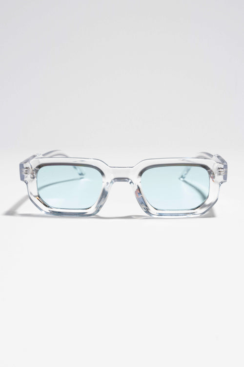 Lunettes de soleil Izzy - Transparent/Bleu