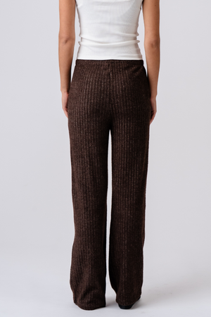 Lierre Tricot Pants - Marron