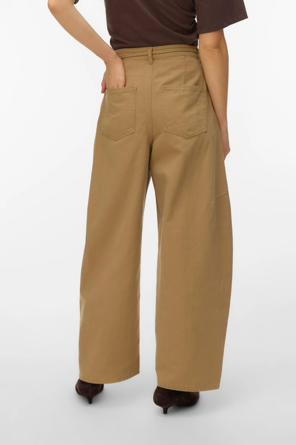 Jean large baril coloré Kaitlin - Kelp
