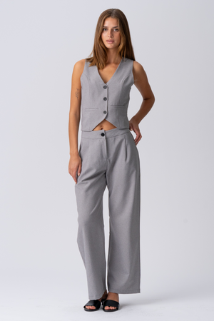 Natalie Pants - Light Grey