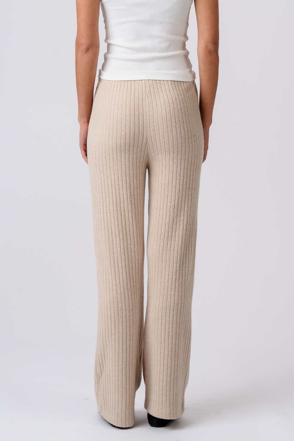 Lierre Tricot Pants -Beige