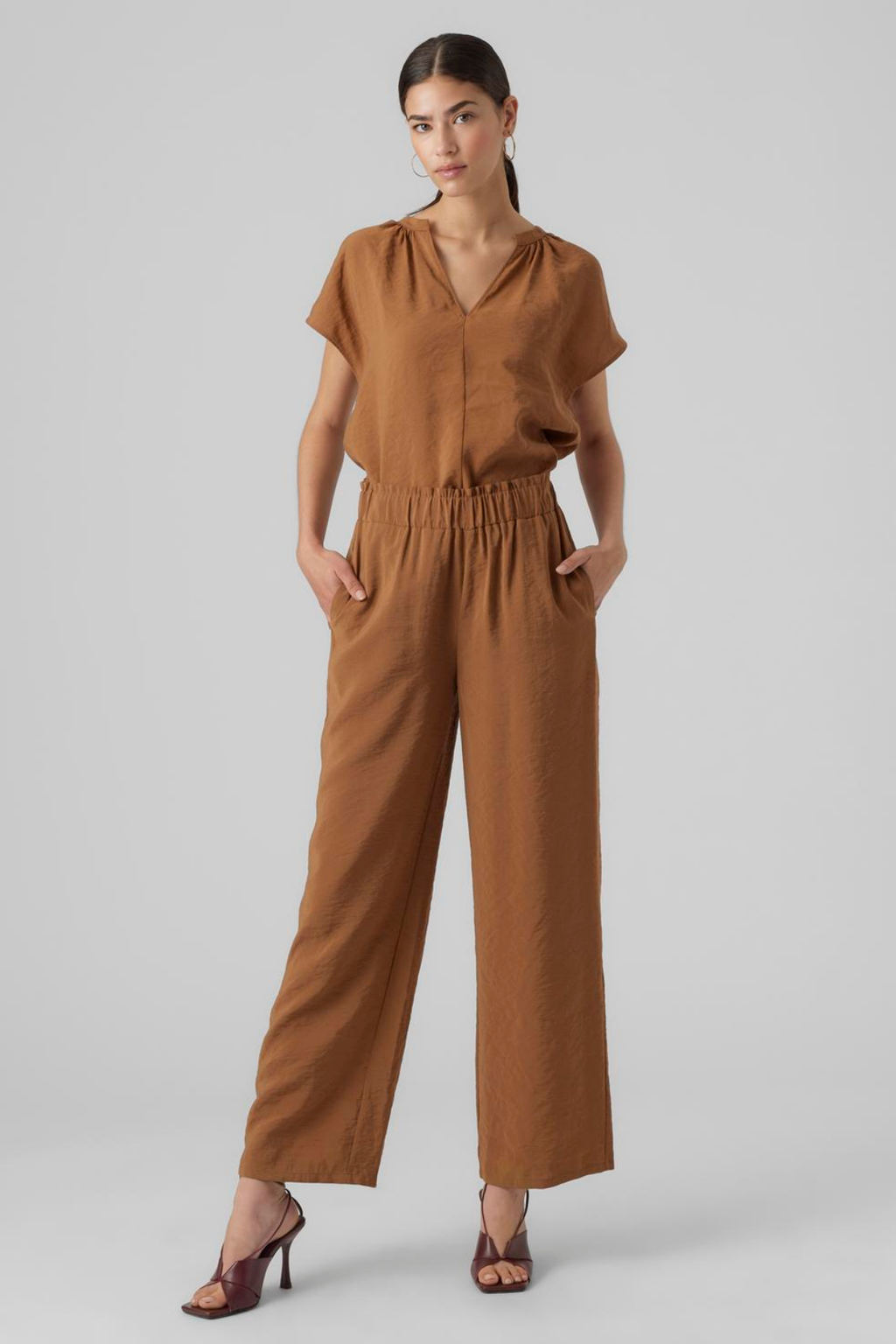 Pantalon régulier Queeny - Toffee