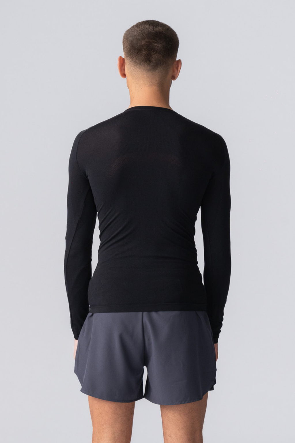 T-shirt à manches longues Prime - noir