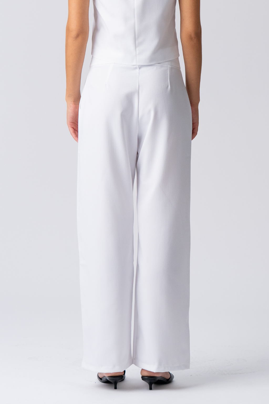 Natalie Pants - Blanc