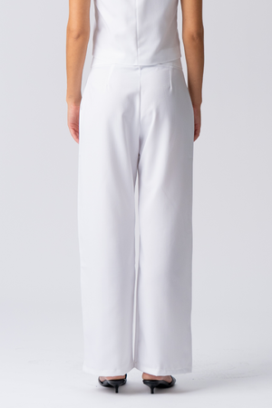Natalie Pants - Blanc