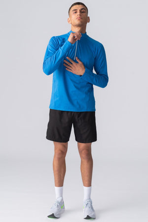 T-shirt d'entraînement à manches longues - bleu