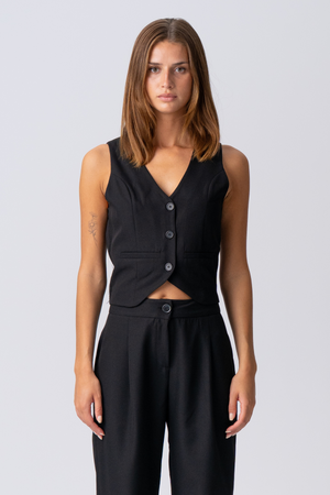 Gilet natalie et Pants (Black) - Forme de package