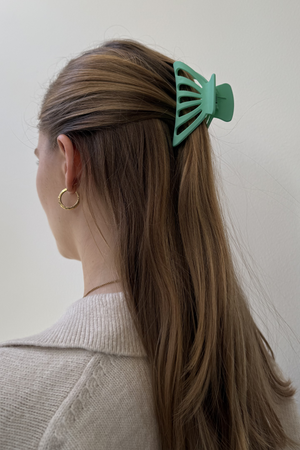 Clip à griffe creuse - vert