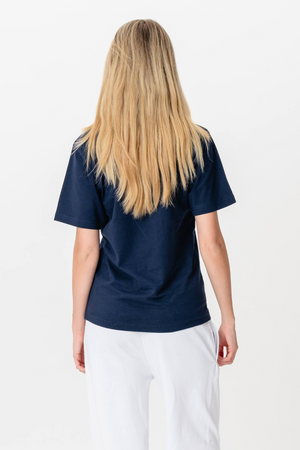T-shirt surdimensionné - Marine