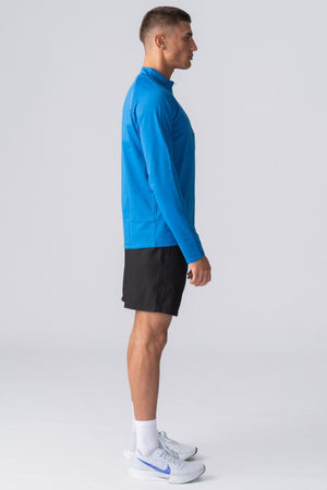 T-shirt d'entraînement à manches longues - bleu