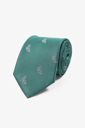 Tie - Modèle de navire vert