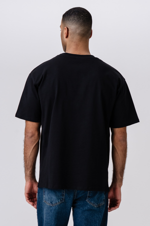 T-shirt Heavy Boxfit - Noir