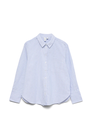 Chemise Inge - Palace Blue Blanc neige