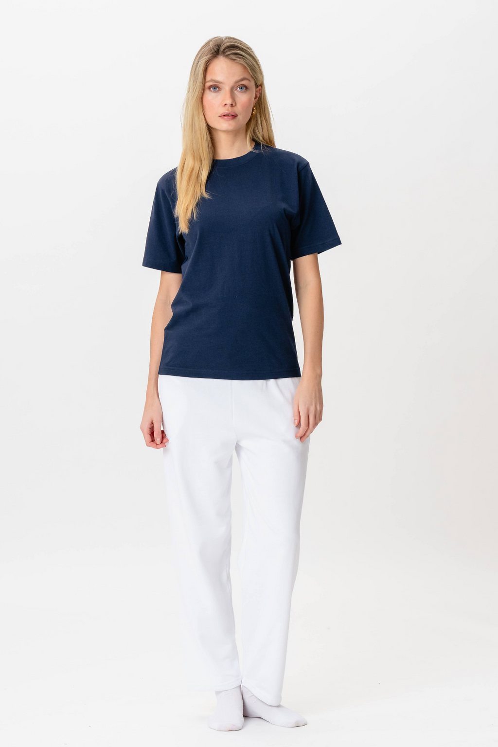 T-shirt surdimensionné - Marine