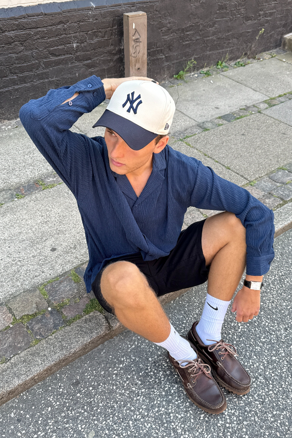 Chemise Aidan - Marine